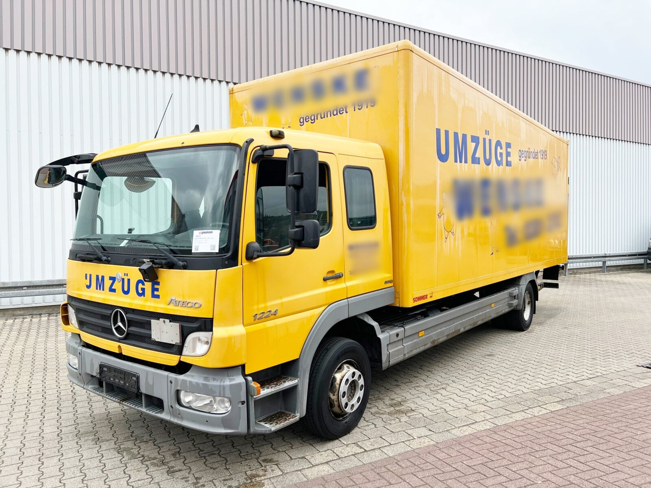 Mercedes-Benz Atego 1224 L 4x2 Atego 1224 L, Möbelkoffer, Dautel LBW, 42 cbm - Koffer LKW: das Bild 1 Mercedes-Benz Atego 1224 L 4x2 Atego 1224 L, Möbelkoffer, Dautel LBW, 42 cbm - Koffer LKW: das Bild 1