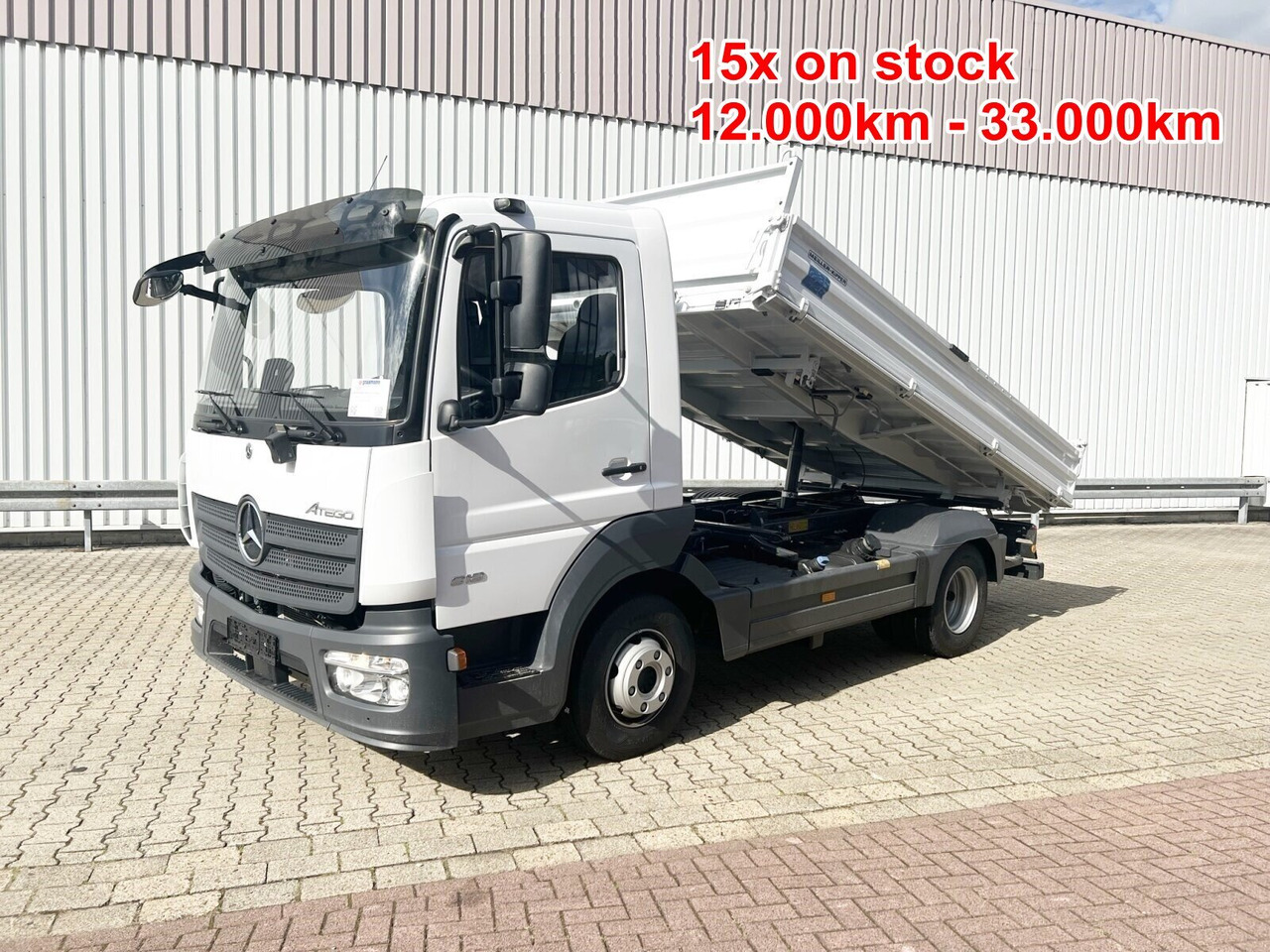 Mercedes-Benz Atego 818 K 4x2 Atego 818 K 4x2, 2x AHK, Meiller-Kipper, mehrfach Vorhanden! - Kipper: das Bild 1 Mercedes-Benz Atego 818 K 4x2 Atego 818 K 4x2, 2x AHK, Meiller-Kipper, mehrfach Vorhanden! - Kipper: das Bild 1