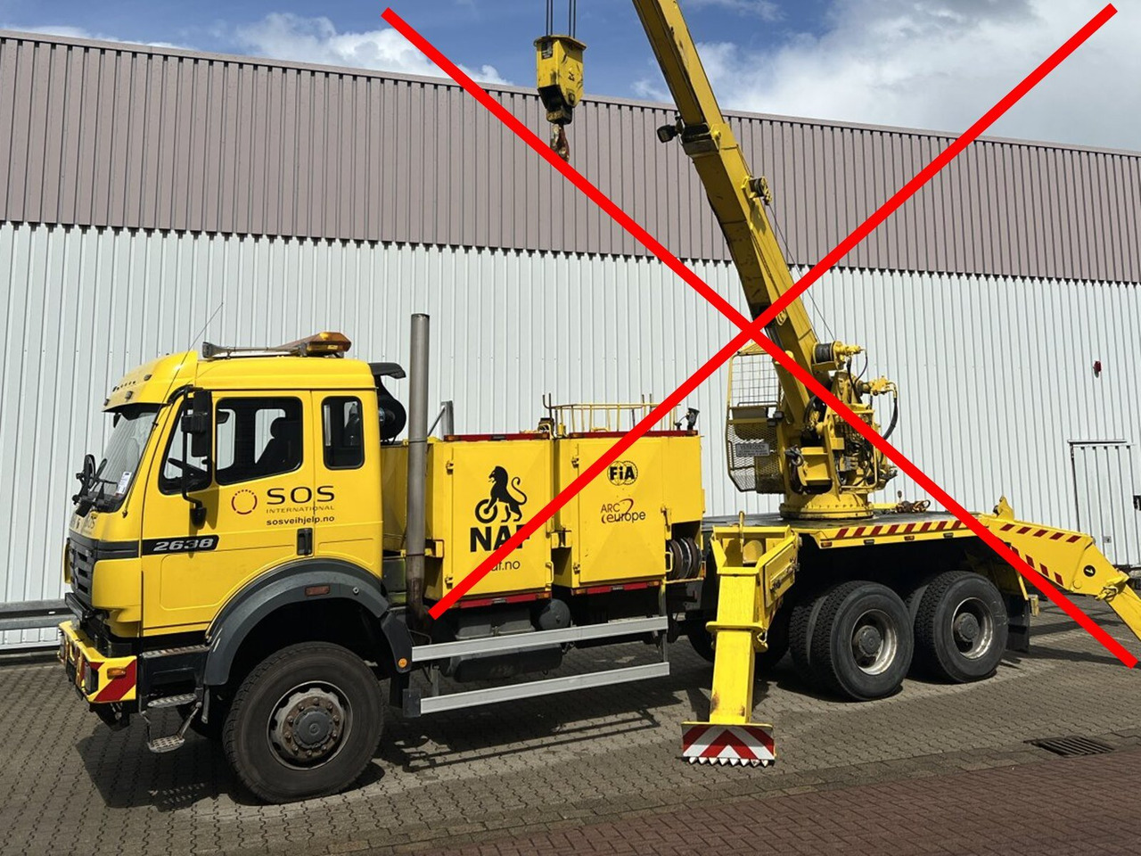 Mercedes-Benz SK II 2638/44 A 6x6 SK II 2638/44 A 6x6, V8, Retarder - Fahrgestell LKW: das Bild 1 Mercedes-Benz SK II 2638/44 A 6x6 SK II 2638/44 A 6x6, V8, Retarder - Fahrgestell LKW: das Bild 1