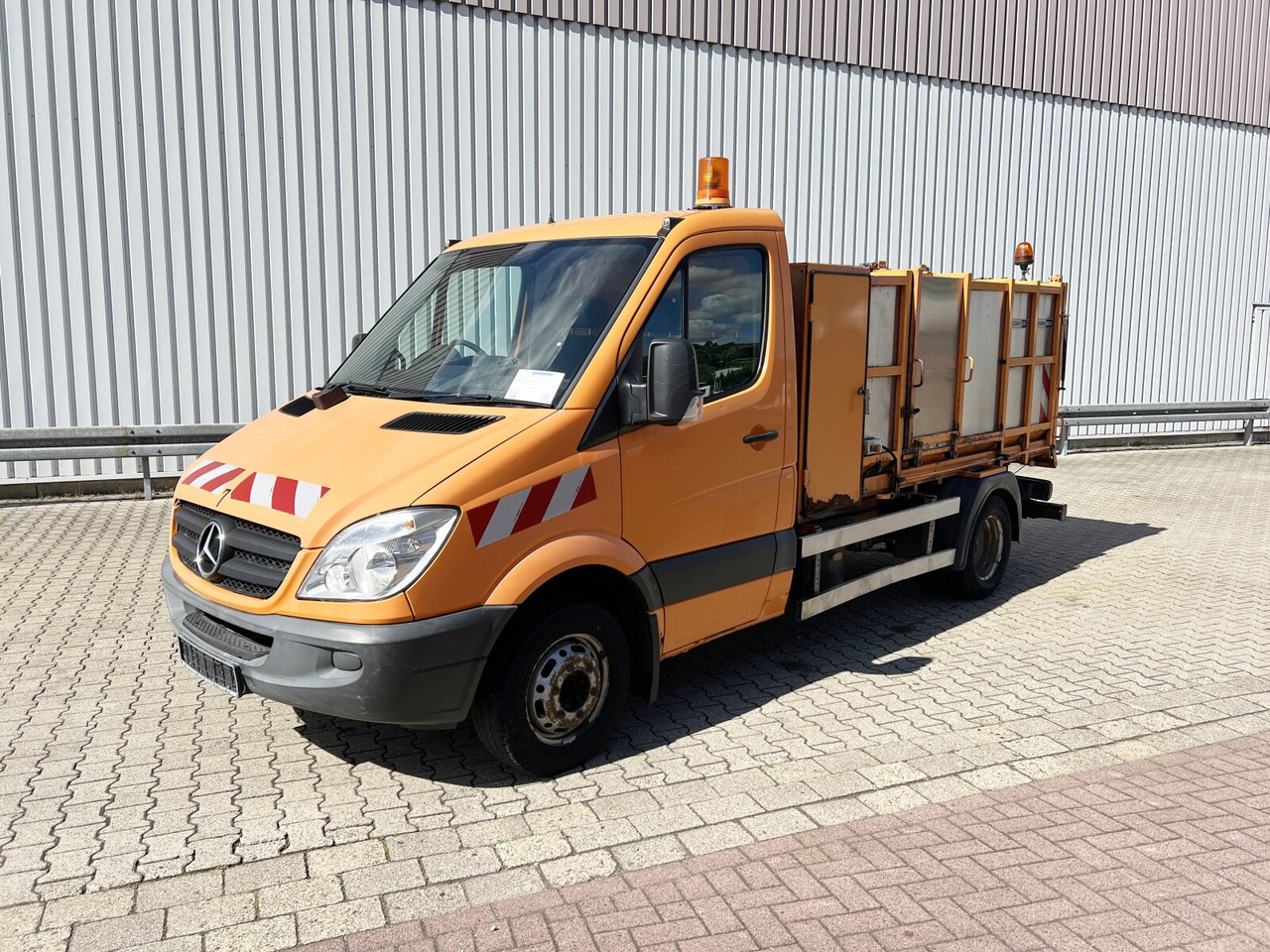 Mercedes-Benz Sprinter 513 CDI 4x2 Sprinter 513 CDI 4x2, Contex Pressmüllaufbau ca. 6m³ - Müllwagen: das Bild 1 Mercedes-Benz Sprinter 513 CDI 4x2 Sprinter 513 CDI 4x2, Contex Pressmüllaufbau ca. 6m³ - Müllwagen: das Bild 1
