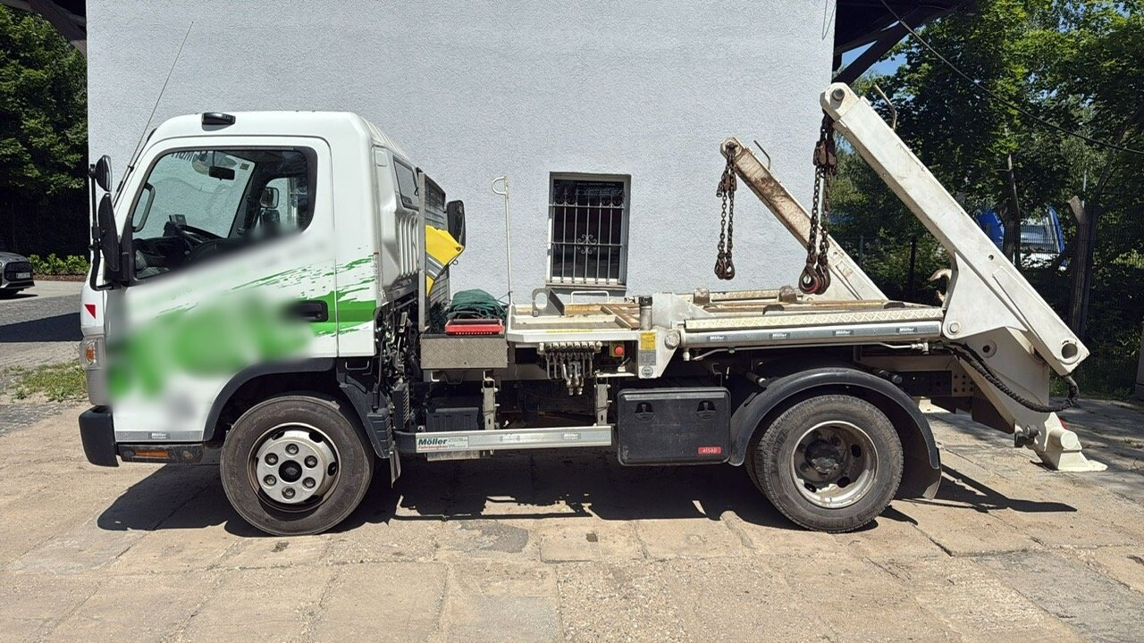Mitsubishi Canter Fuso 7C15 4x2 Canter Fuso 7C15 4x2, Tele-Absetzer, Vereiterbar bis 10m³ - Absetzkipper: das Bild 2 Mitsubishi Canter Fuso 7C15 4x2 Canter Fuso 7C15 4x2, Tele-Absetzer, Vereiterbar bis 10m³ - Absetzkipper: das Bild 2