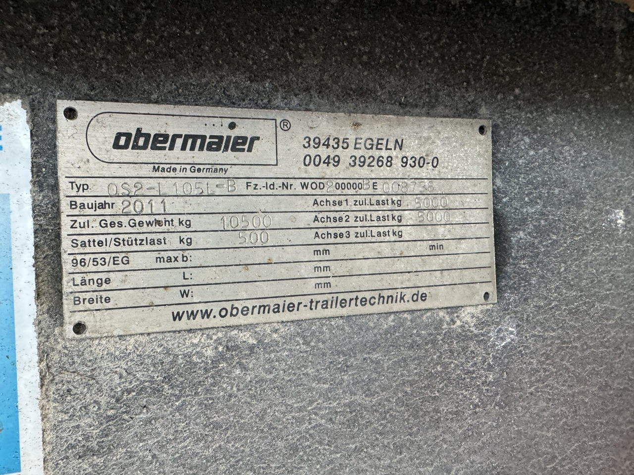 OS2-L105 L/B OS2-L105 L/B, durchladbar, Edscha, Ex-Fahrschule! - Pritschenanhänger/ Plattformanhänger: das Bild 5 OS2-L105 L/B OS2-L105 L/B, durchladbar, Edscha, Ex-Fahrschule! - Pritschenanhänger/ Plattformanhänger: das Bild 5