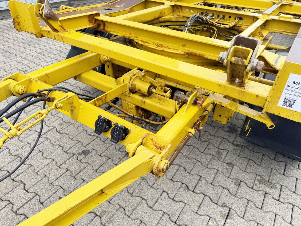 Abrollanhänger/ Absetzanhänger RA-T-Kombi 18,0 RA-T-Kombi 18,0: das Bild 12