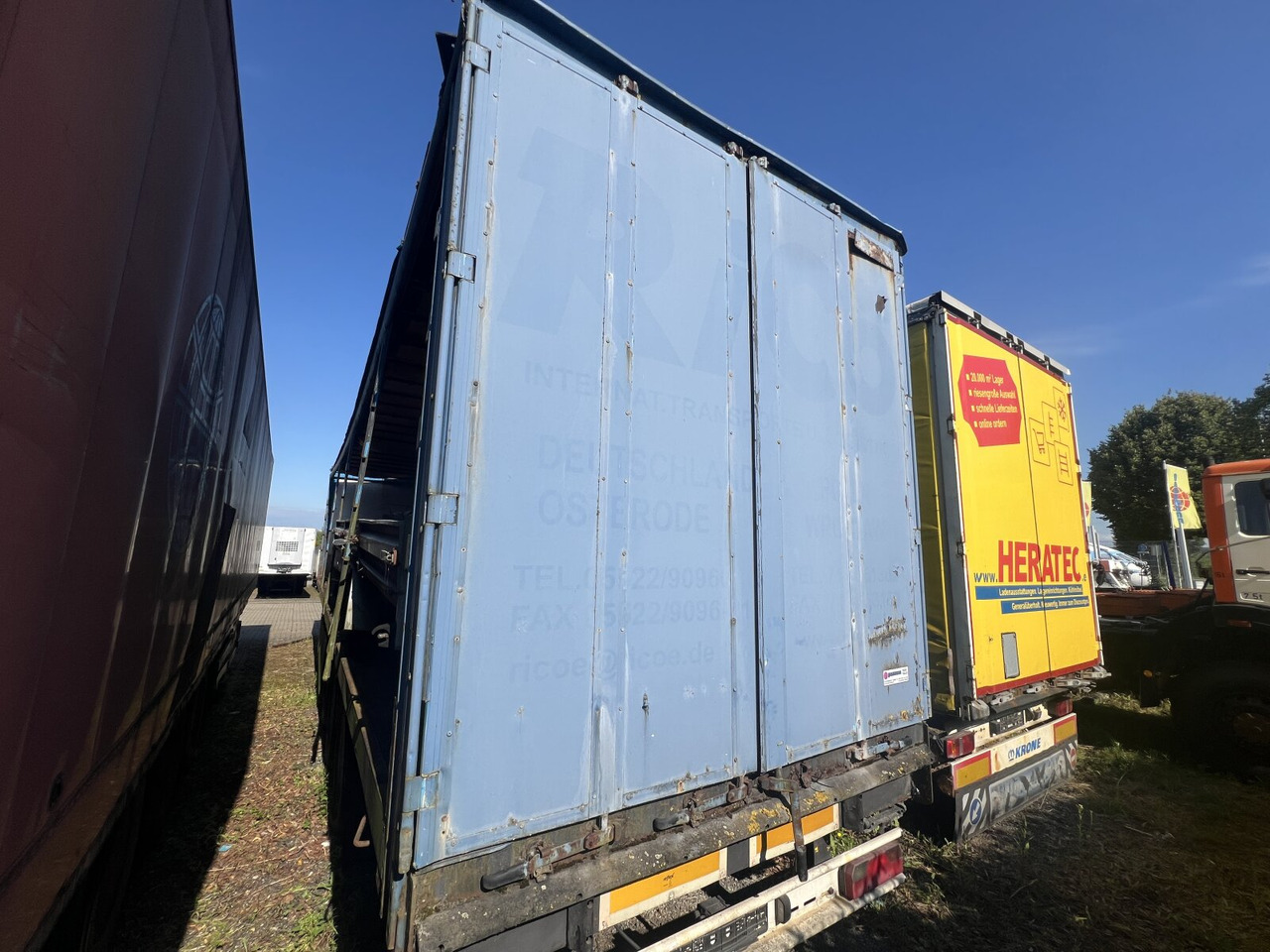 Pritschenauflieger/ Plattformauflieger RICÖ SAnh SAnh, EDSCHA: das Bild 6