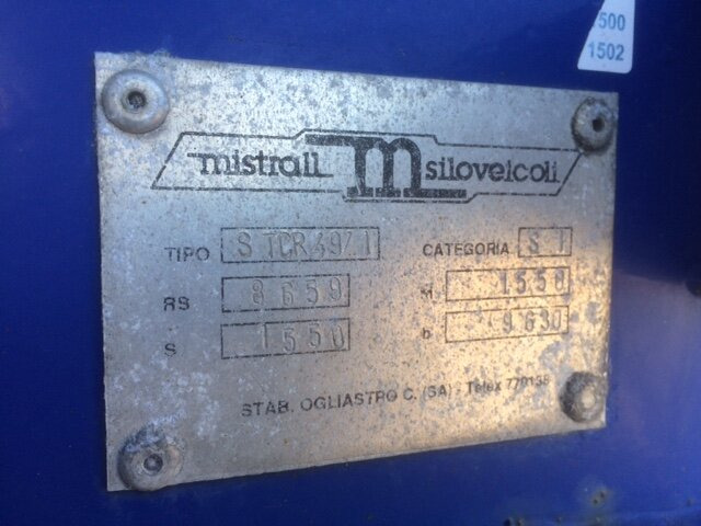 SAnh Silo MISTRAL Kippsilo, ca. 49m³ - Siloauflieger: das Bild 5 SAnh Silo MISTRAL Kippsilo, ca. 49m³ - Siloauflieger: das Bild 5