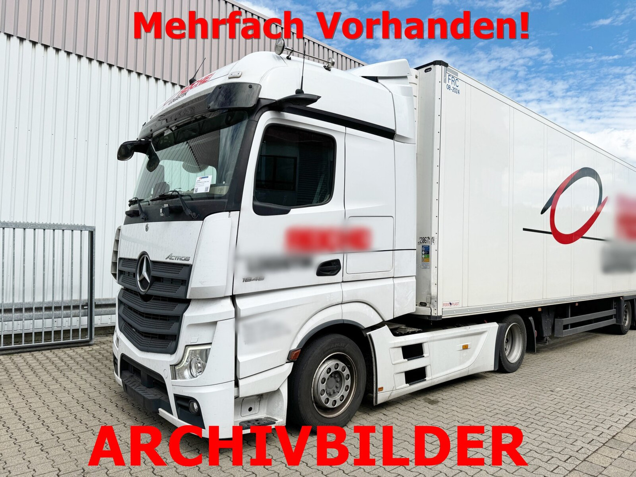 Mercedes-Benz Actros 1848 LS 4x2 Actros 1848 LS 4x2, Vollumer, Retarder - Sattelzugmaschine: das Bild 1 Mercedes-Benz Actros 1848 LS 4x2 Actros 1848 LS 4x2, Vollumer, Retarder - Sattelzugmaschine: das Bild 1