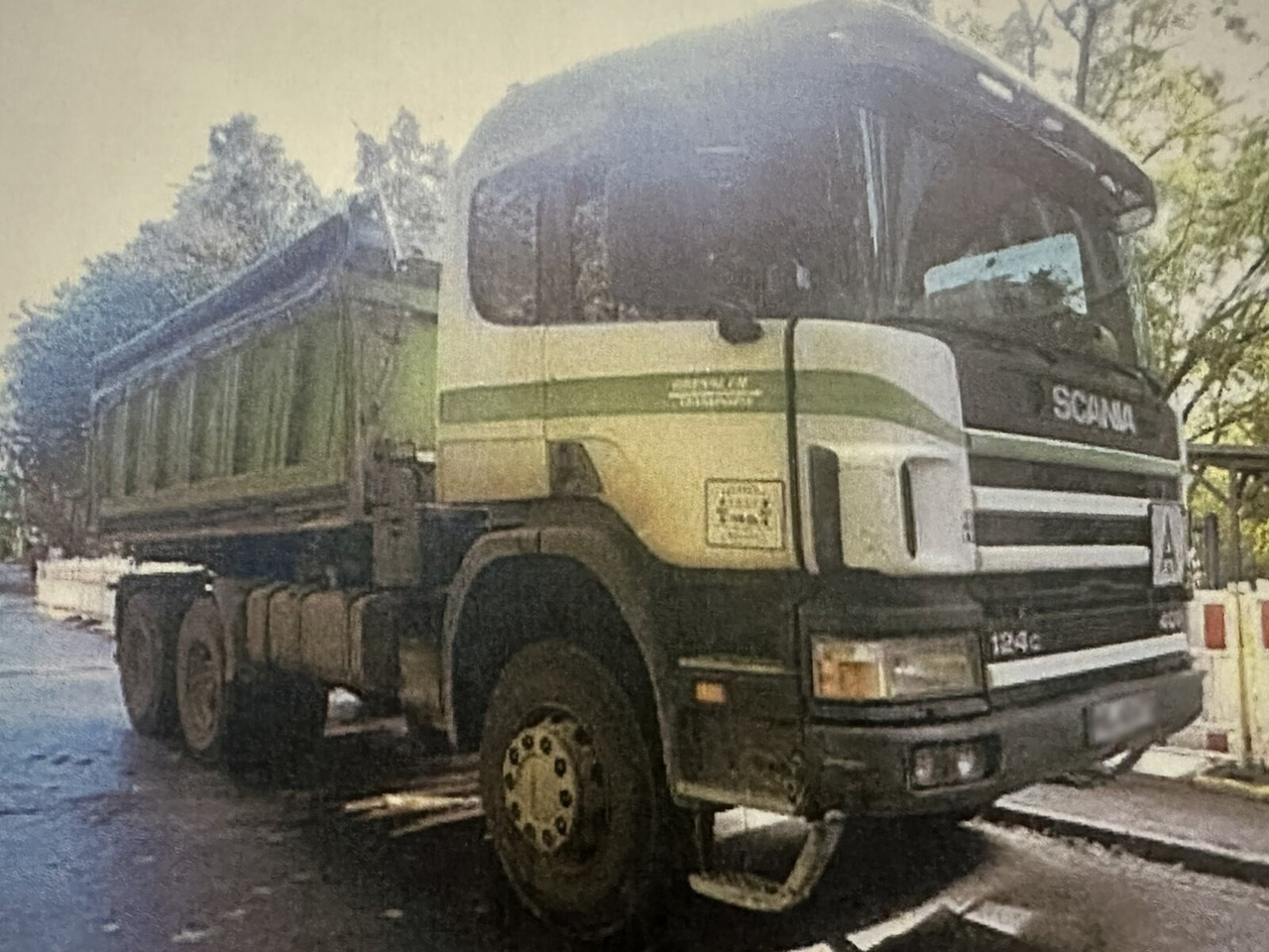 Scania 124C 400 6x6 124C 400 6x6 - Kipper: das Bild 1 Scania 124C 400 6x6 124C 400 6x6 - Kipper: das Bild 1