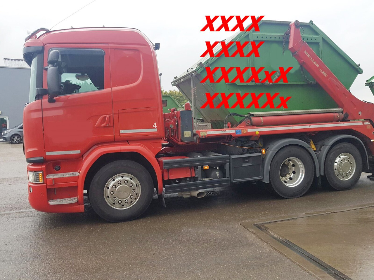 Scania G 450 / 6x2/4 G 450 /6x2/4, Meiller AK 16 MTG, Funk, Teleskop - Absetzkipper: das Bild 2 Scania G 450 / 6x2/4 G 450 /6x2/4, Meiller AK 16 MTG, Funk, Teleskop - Absetzkipper: das Bild 2