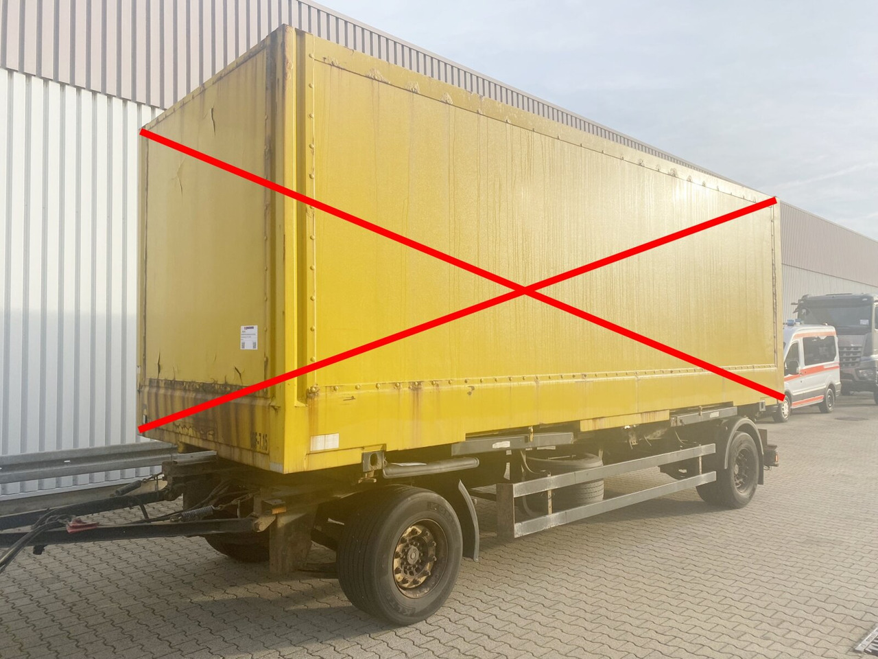 Schmitz Cargobull AWF 18 AWF 18 - Container/ Wechselfahrgestell Anhänger: das Bild 1 Schmitz Cargobull AWF 18 AWF 18 - Container/ Wechselfahrgestell Anhänger: das Bild 1