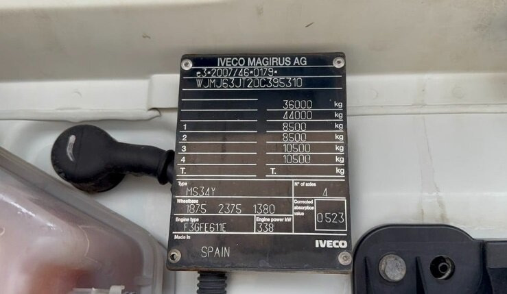 Trakker 460 8x4 - Kipper: das Bild 5 Trakker 460 8x4 - Kipper: das Bild 5