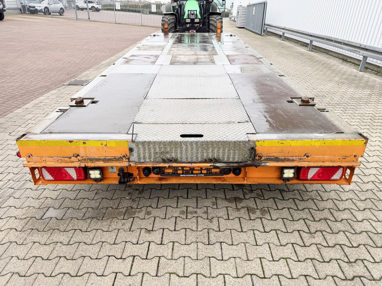 Pritschenanhänger/ Plattformanhänger ZHP 24-32 RUFA ZHP 24-32, TwistLock-Verriegelungen, Verzinkt: das Bild 7