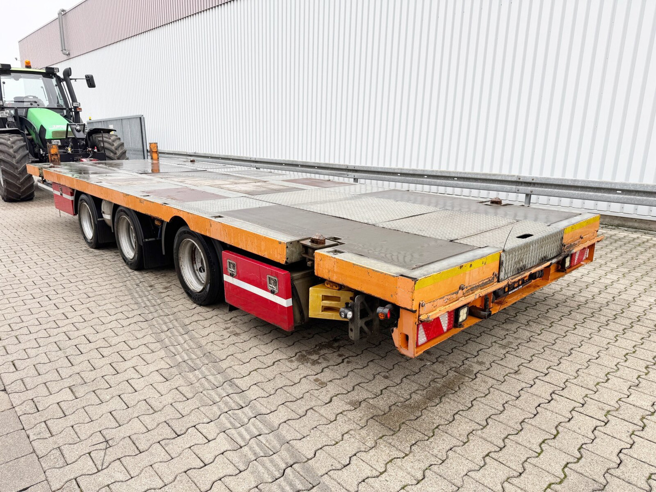 Pritschenanhänger/ Plattformanhänger ZHP 24-32 RUFA ZHP 24-32, TwistLock-Verriegelungen, Verzinkt: das Bild 6
