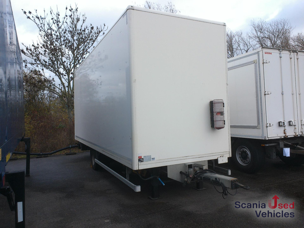 ACKERMANN 1-Achs ZAA mit LBW Dautel DL1500S - Koffer Anhänger: das Bild 1 ACKERMANN 1-Achs ZAA mit LBW Dautel DL1500S - Koffer Anhänger: das Bild 1