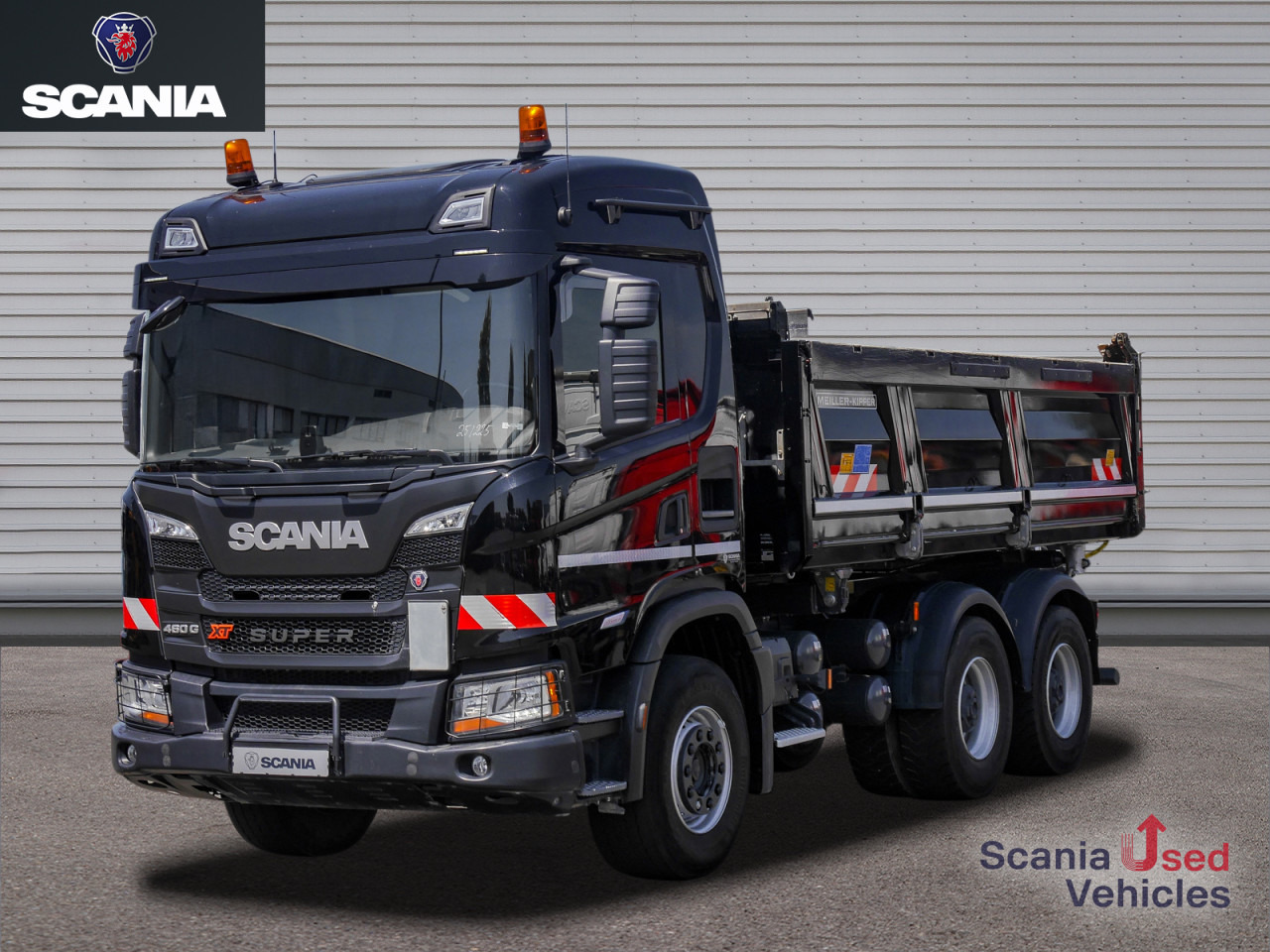 SCANIA G 460 B6x4HZ XT - Meiller D316 / Bordmatik - - Kipper: das Bild 1 SCANIA G 460 B6x4HZ XT - Meiller D316 / Bordmatik - - Kipper: das Bild 1