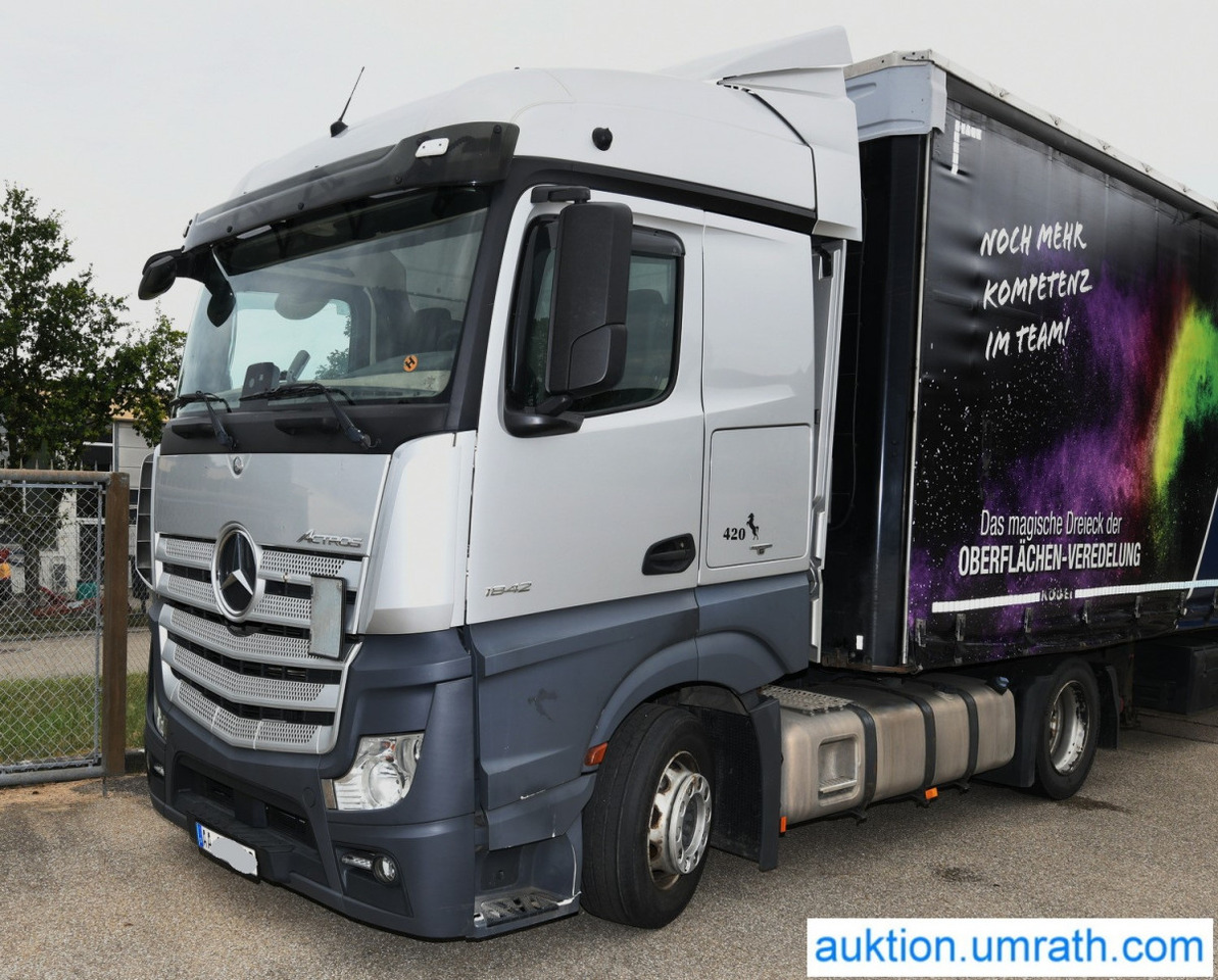 Mercedes Benz Actros DB 1842 LS Sattelzugmaschine EURO 6 StreamSpace LowLiner Klimaautomatik Automatikgetriebe Navi - Sattelzugmaschine: das Bild 1 Mercedes Benz Actros DB 1842 LS Sattelzugmaschine EURO 6 StreamSpace LowLiner Klimaautomatik Automatikgetriebe Navi - Sattelzugmaschine: das Bild 1