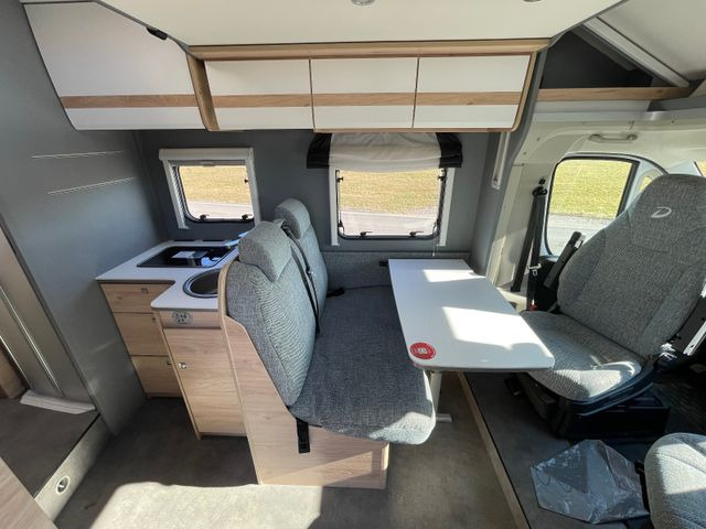 Teilintegriertes Wohnmobil neu kaufen Dethleffs Just T 7052 EB mit Hubbett,Fiat,Markise,RFK: das Bild 11