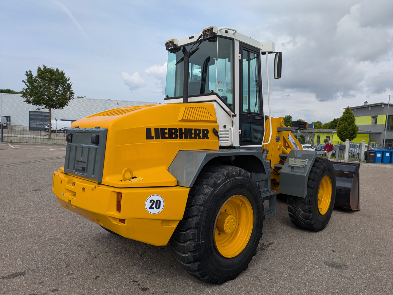 LIEBHERR L514 Radlader Schnellwechsler Schaufel - Radlader: das Bild 5 LIEBHERR L514 Radlader Schnellwechsler Schaufel - Radlader: das Bild 5