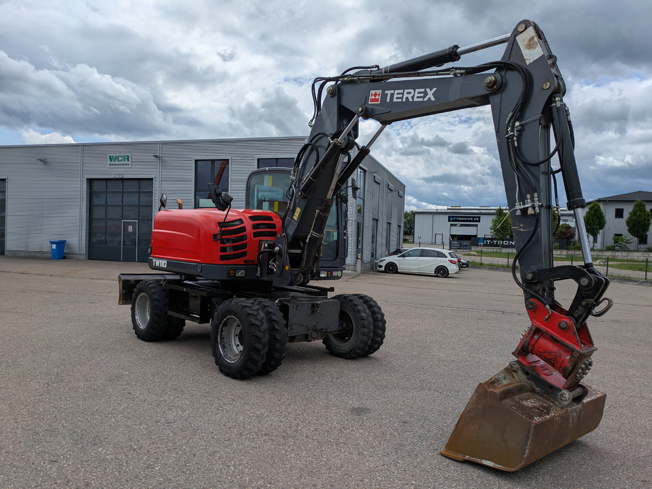 TEREX TW110 Mobilbagger Powertilt Rußpartikelfilter - Mobilbagger: das Bild 4 TEREX TW110 Mobilbagger Powertilt Rußpartikelfilter - Mobilbagger: das Bild 4
