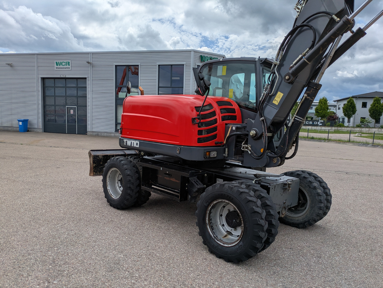 TEREX TW110 Mobilbagger Powertilt Rußpartikelfilter - Mobilbagger: das Bild 5 TEREX TW110 Mobilbagger Powertilt Rußpartikelfilter - Mobilbagger: das Bild 5