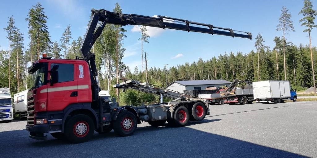 Scania R420 - Autokran: das Bild 1 Scania R420 - Autokran: das Bild 1