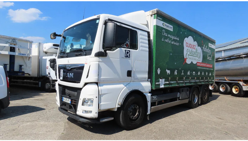 MAN TGX 18.480 446577 KM! RETARDER+ liftaxel + moving axel - Plane LKW: das Bild 2 MAN TGX 18.480 446577 KM! RETARDER+ liftaxel + moving axel - Plane LKW: das Bild 2
