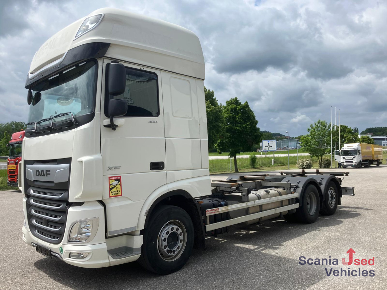 DAF XF 480 6x2 SSC Intarder ! - Containerwagen/ Wechselfahrgestell LKW: das Bild 1 DAF XF 480 6x2 SSC Intarder ! - Containerwagen/ Wechselfahrgestell LKW: das Bild 1