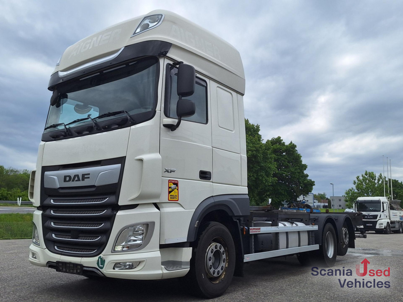 DAF XF 480 6x2 SSC Intarder ! - Containerwagen/ Wechselfahrgestell LKW: das Bild 1 DAF XF 480 6x2 SSC Intarder ! - Containerwagen/ Wechselfahrgestell LKW: das Bild 1
