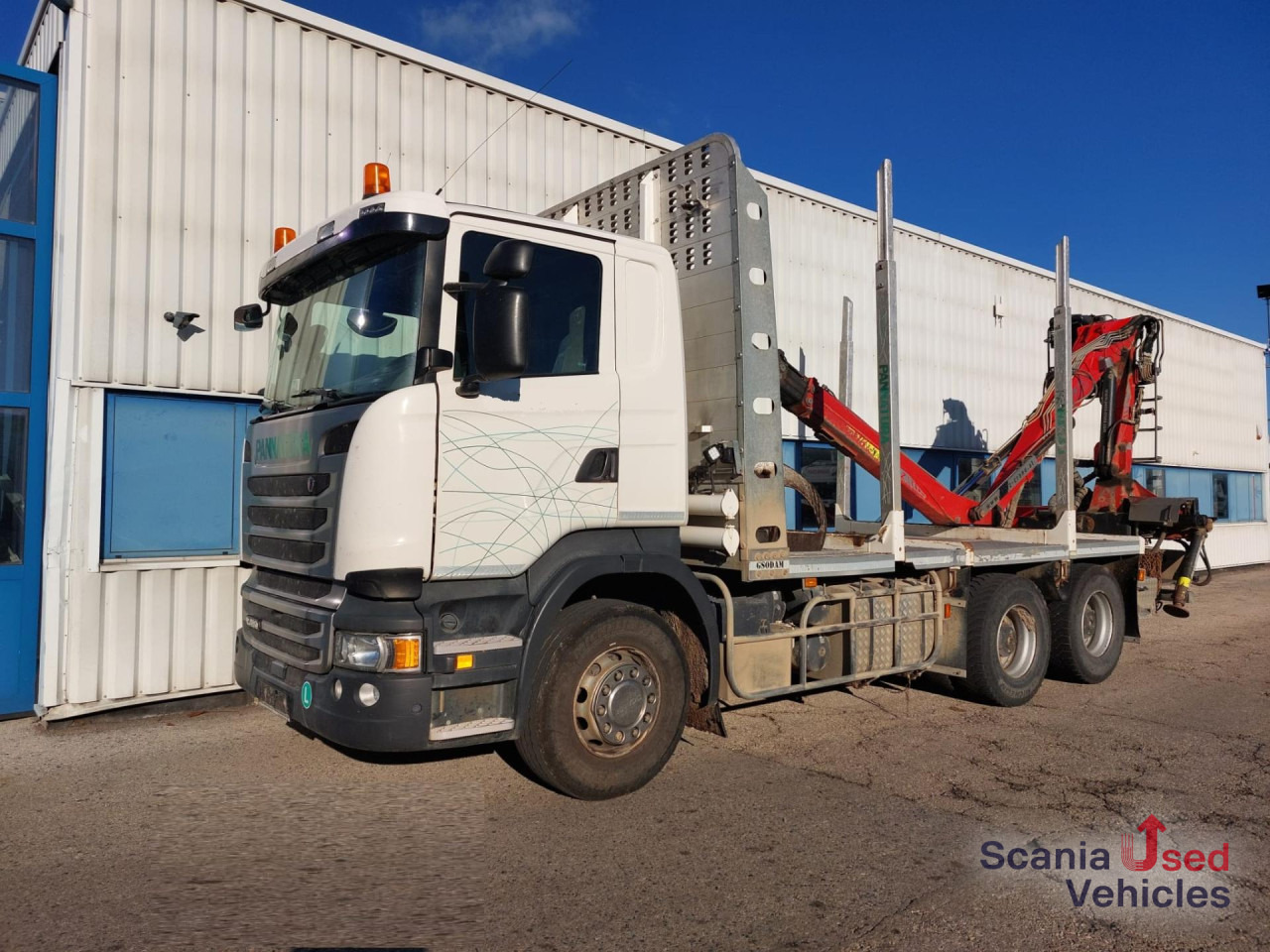 SCANIA R 490 LB6x4HNB E6 Holztransporter - Holztransporter: das Bild 1 SCANIA R 490 LB6x4HNB E6 Holztransporter - Holztransporter: das Bild 1