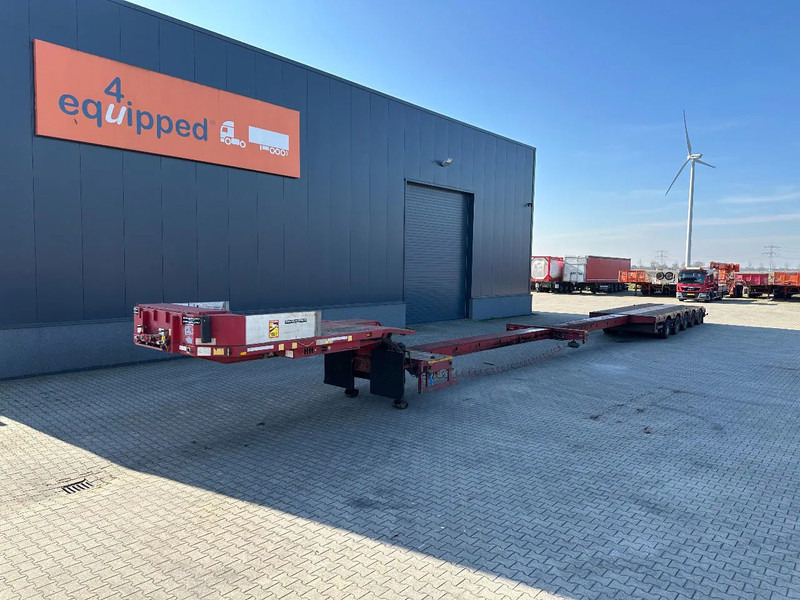 Broshuis 5ABSD-68/2, FIVE AXLE HYDRAULIC STEERED DOUBLE EXTENDABLE (27m) SEMI LOW LOADER - Tieflader Auflieger: das Bild 2 Broshuis 5ABSD-68/2, FIVE AXLE HYDRAULIC STEERED DOUBLE EXTENDABLE (27m) SEMI LOW LOADER - Tieflader Auflieger: das Bild 2