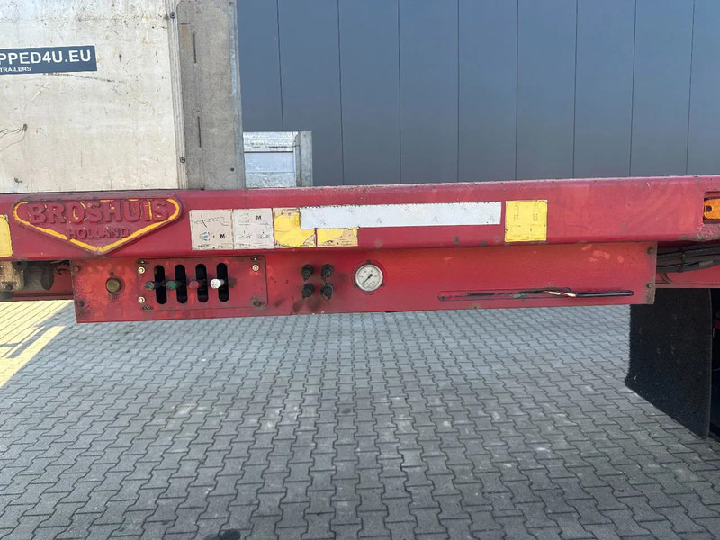 Tieflader Auflieger Broshuis 5ABSD-68/2, FIVE AXLE HYDRAULIC STEERED DOUBLE EXTENDABLE (27m) SEMI LOW LOADER: das Bild 19