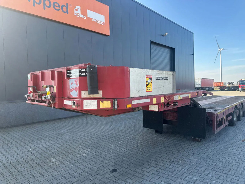 Tieflader Auflieger Broshuis 5ABSD-68/2, FIVE AXLE HYDRAULIC STEERED DOUBLE EXTENDABLE (27m) SEMI LOW LOADER: das Bild 8