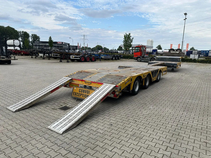 Broshuis E-2190/27 lowloader, wheel well, 4,1m extendable, steering axle - Tieflader Auflieger: das Bild 5 Broshuis E-2190/27 lowloader, wheel well, 4,1m extendable, steering axle - Tieflader Auflieger: das Bild 5