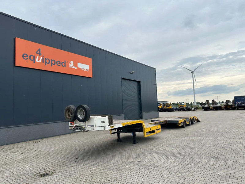 Broshuis E-2190/27 lowloader, wheel well, 4,1m extendable, steering axle - Tieflader Auflieger: das Bild 1 Broshuis E-2190/27 lowloader, wheel well, 4,1m extendable, steering axle - Tieflader Auflieger: das Bild 1