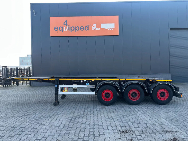 Burg 20FT / 20FT SWAP ADR (EX/II, EX/III, FL, AT) Chassis, 3.690kg, SAF INTRADISC, 2x Liftaxle, NL-chassis, APK/ADR: 08-2025 - Container/ Wechselfahrgestell Auflieger: das Bild 2 Burg 20FT / 20FT SWAP ADR (EX/II, EX/III, FL, AT) Chassis, 3.690kg, SAF INTRADISC, 2x Liftaxle, NL-chassis, APK/ADR: 08-2025 - Container/ Wechselfahrgestell Auflieger: das Bild 2