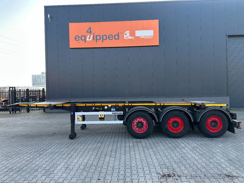Burg 20FT + 20FT SWAP ADR (EX/II, EX/III, FL, AT) Chassis, empty weight: 3.690kg, SAF INTRADISC, 2x Liftaxle, NL-chassis, APK/ADR: 08 - Container/ Wechselfahrgestell Auflieger: das Bild 2 Burg 20FT + 20FT SWAP ADR (EX/II, EX/III, FL, AT) Chassis, empty weight: 3.690kg, SAF INTRADISC, 2x Liftaxle, NL-chassis, APK/ADR: 08 - Container/ Wechselfahrgestell Auflieger: das Bild 2