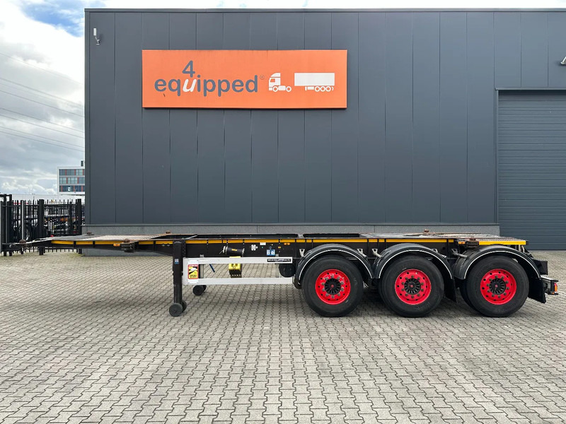 Burg 20FT / 20FT SWAP ADR (EX/II, EX/III, FL, AT), Leergewicht : 3.690kg, SAF INTRADISC, 2x Liftachse, NL-Chassis, APK/ADR: 10-2025 - Container/ Wechselfahrgestell Auflieger: das Bild 2 Burg 20FT / 20FT SWAP ADR (EX/II, EX/III, FL, AT), Leergewicht : 3.690kg, SAF INTRADISC, 2x Liftachse, NL-Chassis, APK/ADR: 10-2025 - Container/ Wechselfahrgestell Auflieger: das Bild 2