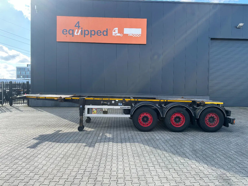 Burg 20FT ADR (EX/II, EX/III, FL, AT), Leergewicht : 3.690kg, SAF INTRADISC, 2x Liftachse, NL-Chassis, APK/ADR: 08-2025 - Container/ Wechselfahrgestell Auflieger: das Bild 2 Burg 20FT ADR (EX/II, EX/III, FL, AT), Leergewicht : 3.690kg, SAF INTRADISC, 2x Liftachse, NL-Chassis, APK/ADR: 08-2025 - Container/ Wechselfahrgestell Auflieger: das Bild 2