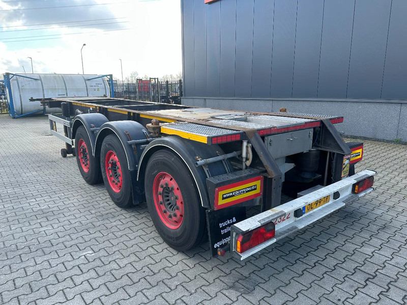 Burg 20FT ADR (EX/II, EX/III, FL, AT), Leergewicht : 3.690kg, SAF INTRADISC, 2x Liftachse, NL-Chassis, APK/ADR: 08-2025 - Container/ Wechselfahrgestell Auflieger: das Bild 3 Burg 20FT ADR (EX/II, EX/III, FL, AT), Leergewicht : 3.690kg, SAF INTRADISC, 2x Liftachse, NL-Chassis, APK/ADR: 08-2025 - Container/ Wechselfahrgestell Auflieger: das Bild 3