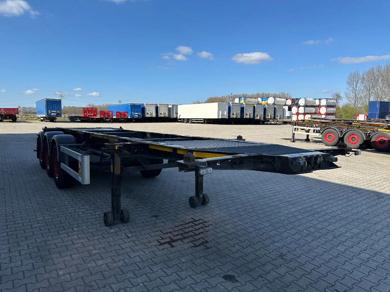 Burg 20FT ADR (EX/II, EX/III, FL, AT), Leergewicht: 3.690kg, SAF INTRADISC, 2x liftaxle, ALCOA, NL-Chassis, APK/ADR: 08-2025 - Container/ Wechselfahrgestell Auflieger: das Bild 5 Burg 20FT ADR (EX/II, EX/III, FL, AT), Leergewicht: 3.690kg, SAF INTRADISC, 2x liftaxle, ALCOA, NL-Chassis, APK/ADR: 08-2025 - Container/ Wechselfahrgestell Auflieger: das Bild 5