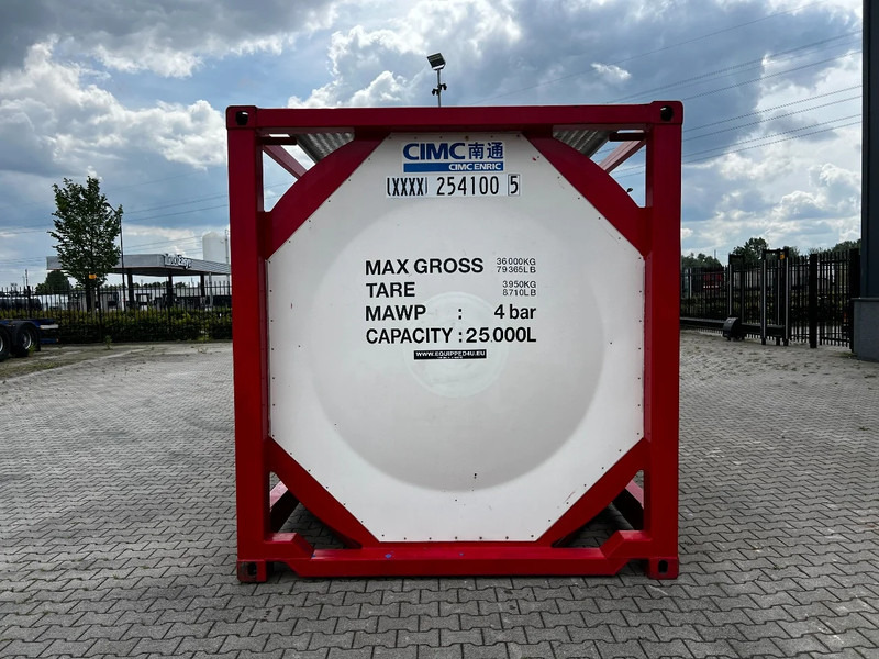 CIMC 20FT ISO, 25.010L/1-COMP/3 BAFFELS/4 shutters, ADR valid until 01/2027 - Lagertank: das Bild 5 CIMC 20FT ISO, 25.010L/1-COMP/3 BAFFELS/4 shutters, ADR valid until 01/2027 - Lagertank: das Bild 5