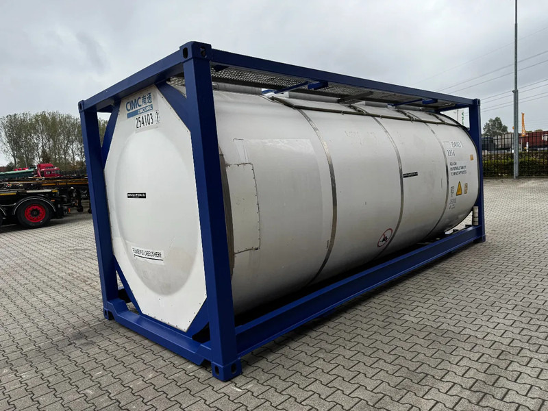 CIMC 20FT ISO, 25.050L / 1-COMP / 3 BAFFELS / T11 / 4 manholes / ADR valid until 04/2027 - Tankcontainer: das Bild 4 CIMC 20FT ISO, 25.050L / 1-COMP / 3 BAFFELS / T11 / 4 manholes / ADR valid until 04/2027 - Tankcontainer: das Bild 4