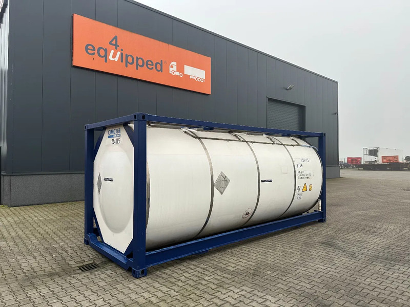 Lagertank Für die Beförderung von Chemikalien CIMC 20FT ISO, 25.050L / 1-COMP / 3 BAFFELS / T12 / 22T6 /, 4 manholes, ADR valid until 12/2026: das Bild 1
