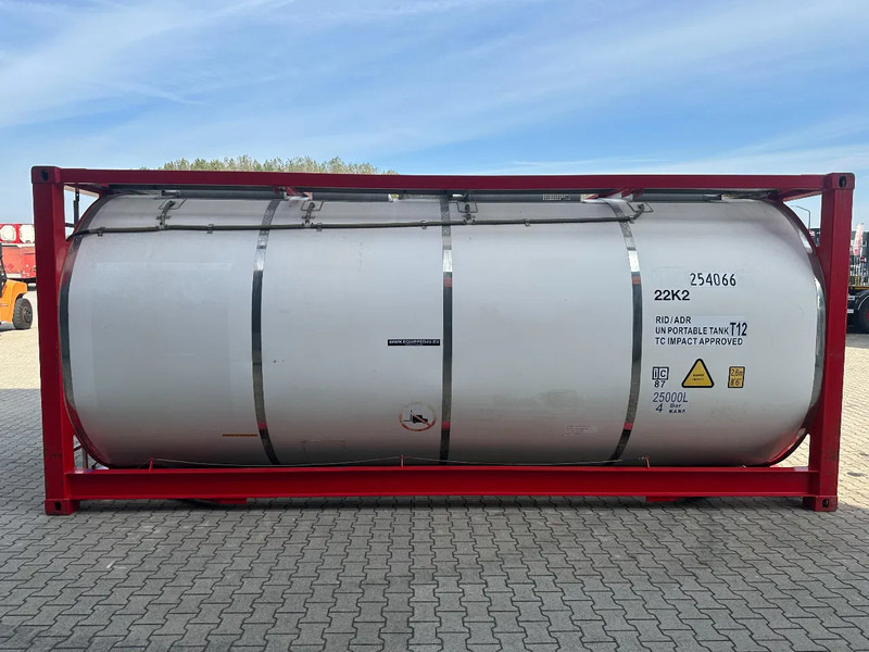 CIMC 20FT ISO, 25.060L / 1-COMP / 3 BAFFELS / T12 / 22K2 / 4 manholes / ADR valid until 12/2026 - Lagertank: das Bild 3 CIMC 20FT ISO, 25.060L / 1-COMP / 3 BAFFELS / T12 / 22K2 / 4 manholes / ADR valid until 12/2026 - Lagertank: das Bild 3
