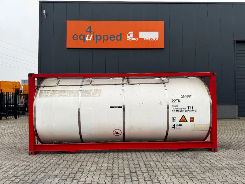 CIMC 20FT ISO, 25.080L/1-COMP/3 BAFFELS/4 manholes, ADR valid until 11/2026 - Lagertank: das Bild 2 CIMC 20FT ISO, 25.080L/1-COMP/3 BAFFELS/4 manholes, ADR valid until 11/2026 - Lagertank: das Bild 2