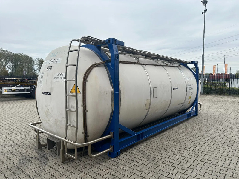 CIMC 20FT SWAP 35.040L, 4 baffles / 5 holes / T11 / 5Y-test valid till 08/2027 - Lagertank: das Bild 4 CIMC 20FT SWAP 35.040L, 4 baffles / 5 holes / T11 / 5Y-test valid till 08/2027 - Lagertank: das Bild 4