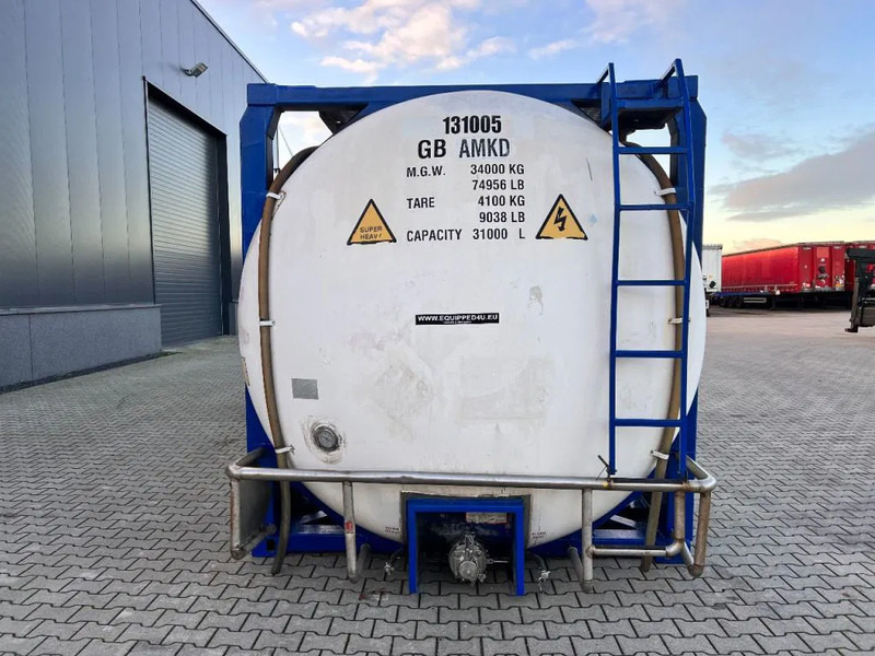 CPV 30.890L, steam heating, UN PORTABLE, T7, 5Y+CSC insp.: 02/2026 - Lagertank: das Bild 4 CPV 30.890L, steam heating, UN PORTABLE, T7, 5Y+CSC insp.: 02/2026 - Lagertank: das Bild 4