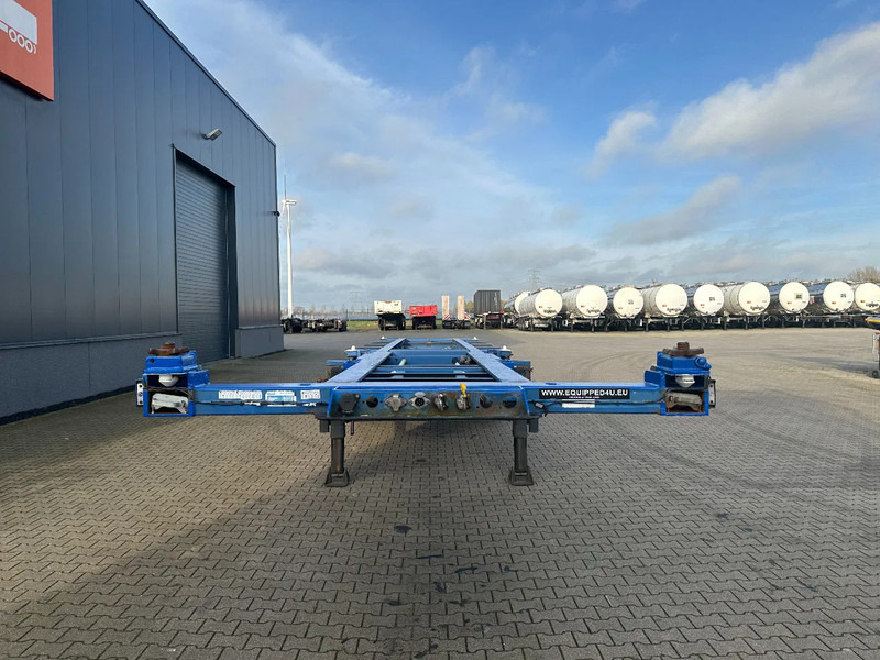 Contar 40 (45) FT-chassis / liftaxle / drumbrakes / NL-Chassis/ MOT - Container/ Wechselfahrgestell Auflieger: das Bild 2 Contar 40 (45) FT-chassis / liftaxle / drumbrakes / NL-Chassis/ MOT - Container/ Wechselfahrgestell Auflieger: das Bild 2