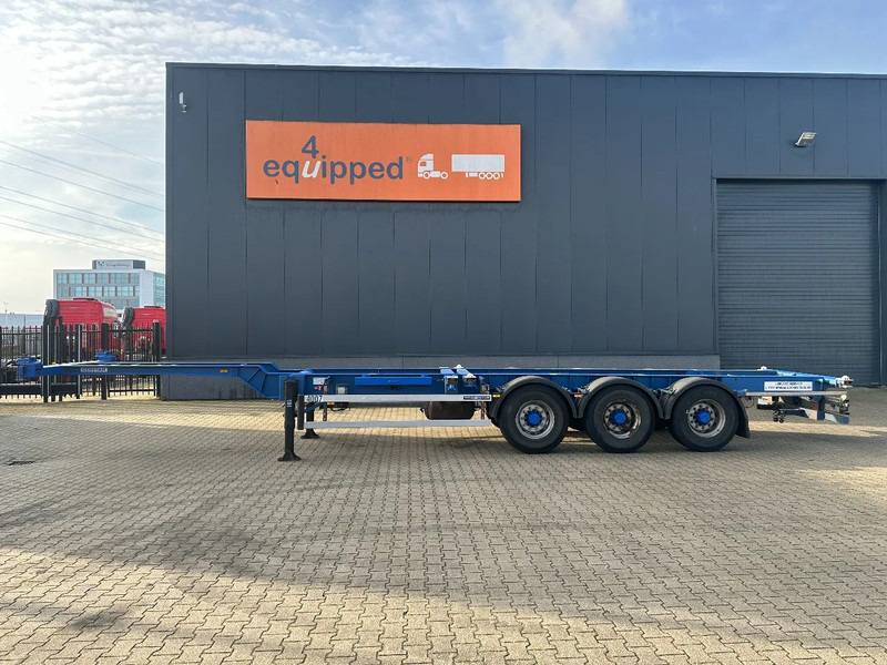 Contar 40 (45) FT-chassis / liftaxle / drumbrakes / NL-Chassis/ MOT - Container/ Wechselfahrgestell Auflieger: das Bild 3 Contar 40 (45) FT-chassis / liftaxle / drumbrakes / NL-Chassis/ MOT - Container/ Wechselfahrgestell Auflieger: das Bild 3