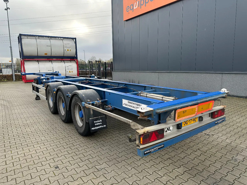 Contar 40 (45) FT-chassis / liftaxle / drumbrakes / NL-Chassis/ MOT - Container/ Wechselfahrgestell Auflieger: das Bild 4 Contar 40 (45) FT-chassis / liftaxle / drumbrakes / NL-Chassis/ MOT - Container/ Wechselfahrgestell Auflieger: das Bild 4