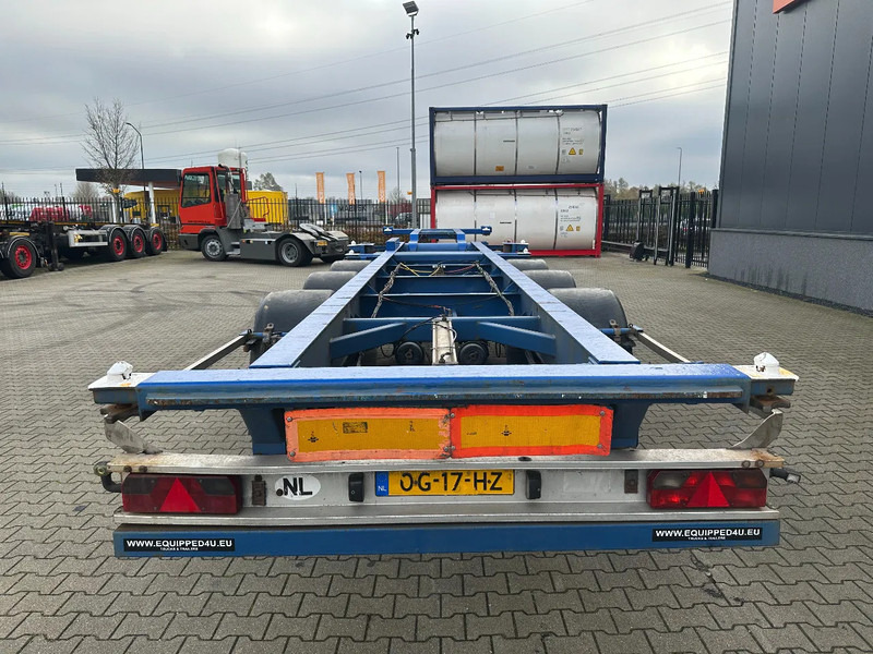 Contar 40 (45) FT-chassis / liftaxle / drumbrakes / NL-Chassis/ MOT - Container/ Wechselfahrgestell Auflieger: das Bild 5 Contar 40 (45) FT-chassis / liftaxle / drumbrakes / NL-Chassis/ MOT - Container/ Wechselfahrgestell Auflieger: das Bild 5